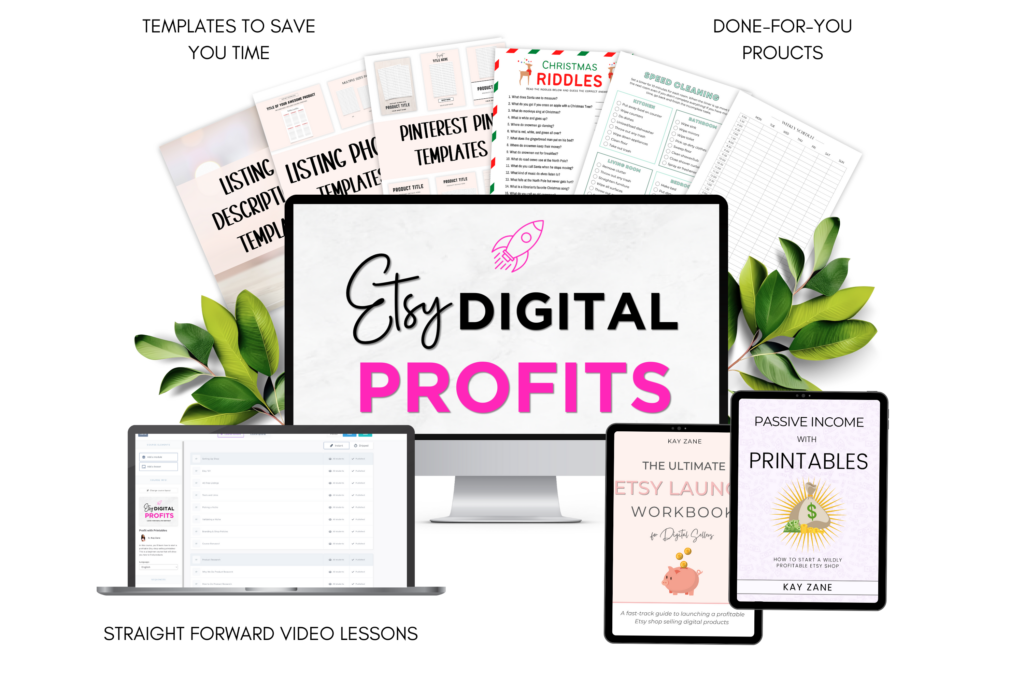 etsy digital profits course
